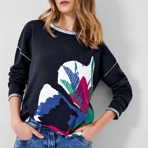 Cecil Flower Print Pullover